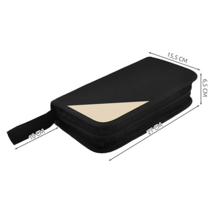 Tester cabluri RJ45/RJ11, set profesional 18 piese, cu cleste de sertizare, dezizolator, unealta Krone, 10 conectori RJ45, surubelnite si geanta transport, multicolor [11]