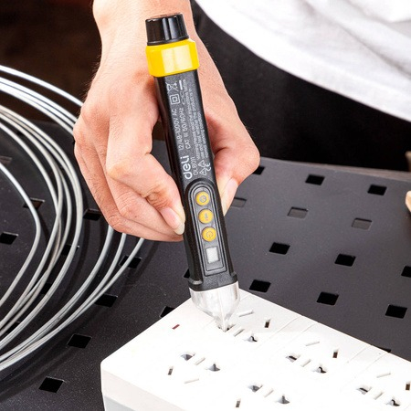 Tester de tensiune fara contact, iluminare LED, 12/48-1000V AC [3]