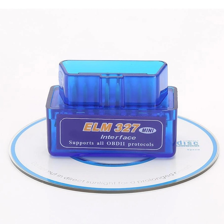 Tester diagnosticare OBD2 ELM327 cu Bluetooth, citire si stergere erori, monitorizare parametri motor, compatibil universal [11]