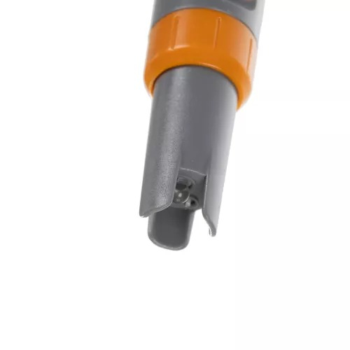 Tester digital apa, afisaj LCD, temperatura si pH, pentru uz casnic, piscina, acvariu, portocaliu/gri [6]