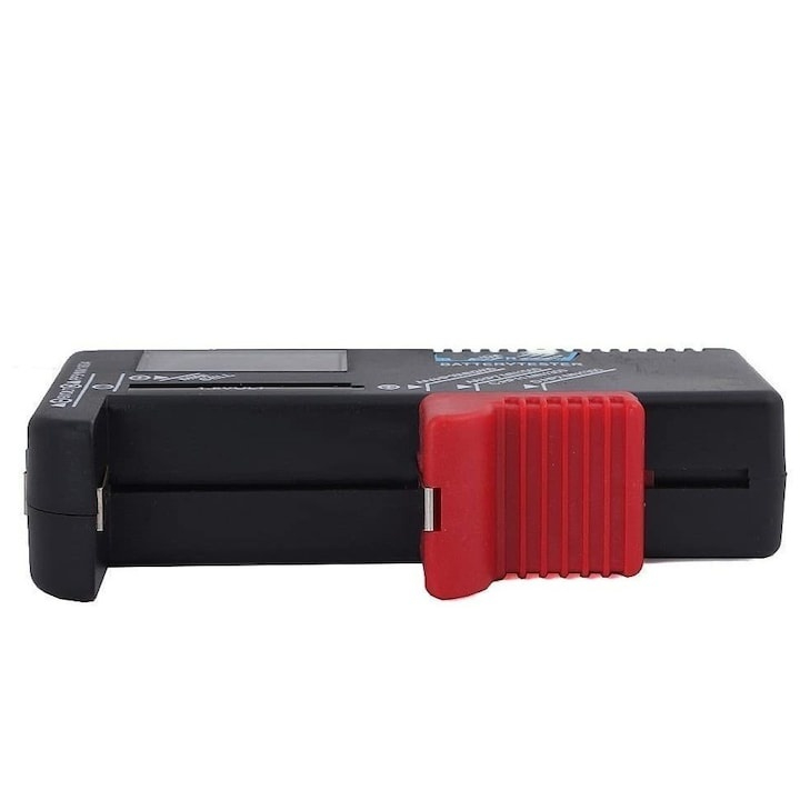 Tester digital pentru baterii, cu afisaj LED, compatibil 1.5V – 9V (R9), negru [3]