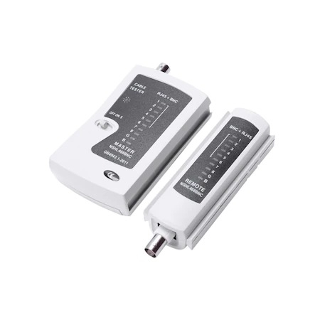 Tester cablu de retea LAN mufe RJ45 cu mufe BNC si gentuta inclusa [2]