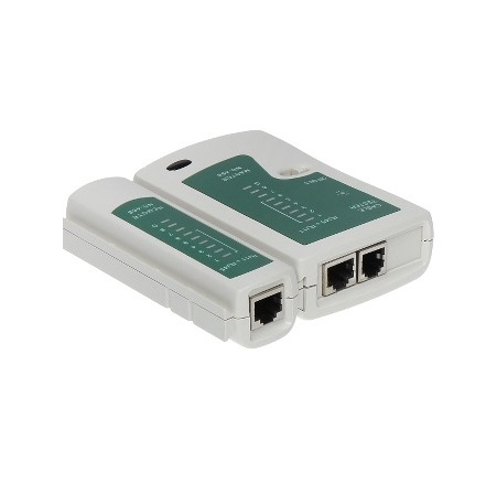 Tester cablu de retea LAN mufe RJ,RJ45 + baterie 9V [2]