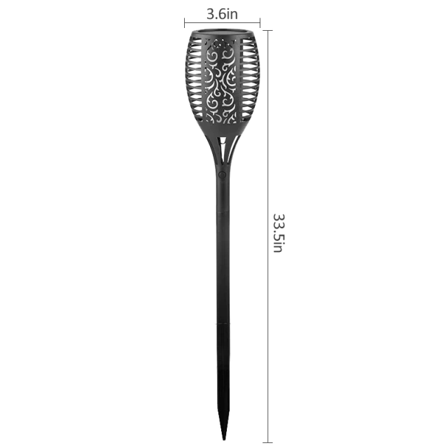 Torta incarcare Solara, 96 LED cu Efect de Flacara [2]