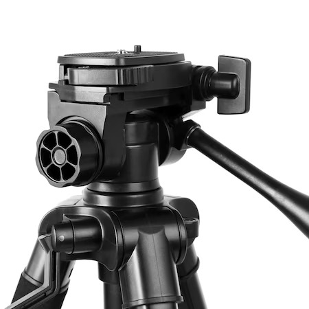 Trepied,universal,filet 1/4 pentru camere,aparate foto,inaltime maxima 160 cm [5]