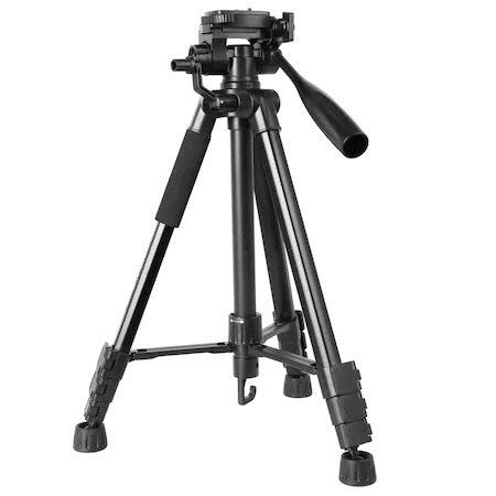 Trepied,universal,filet 1/4 pentru camere,aparate foto,inaltime maxima 160 cm [2]