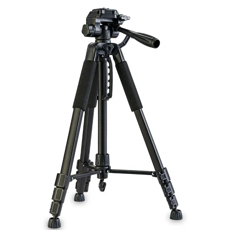Trepied foto universal cu suport de telefon si telecomanda bluetooth, pentru camere, GoPro, telefon, filet 1/4, inaltime maxima 180 cm [5]