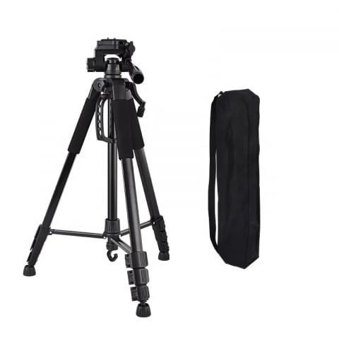 Trepied foto universal, pentru camere, GoPro, telefon, filet 1/4, inaltime maxima 180 cm [2]