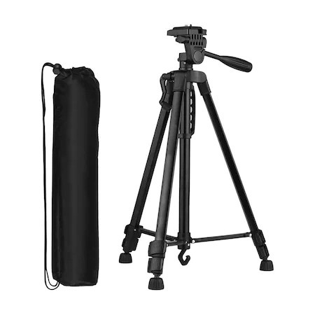 Trepied foto universal,147 cm, filet universal 1/4,suport telefon universal + telecomanda bluetooth [4]
