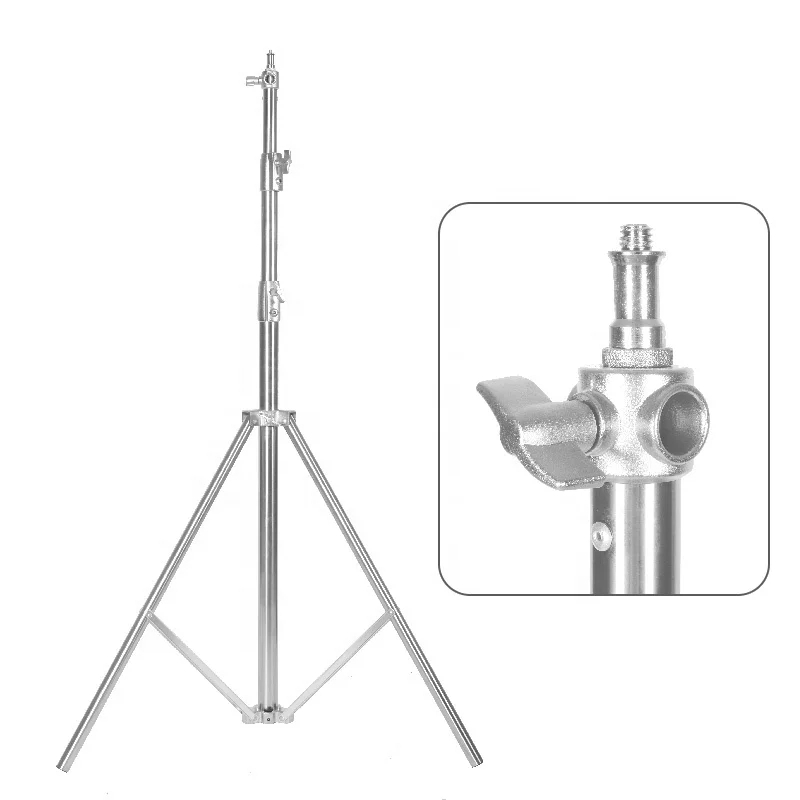 Trepied stativ foto cu filet universal 1/4 si 3/8, inaltime maxima 285 cm, rezistenta maxima 10 kg [4]