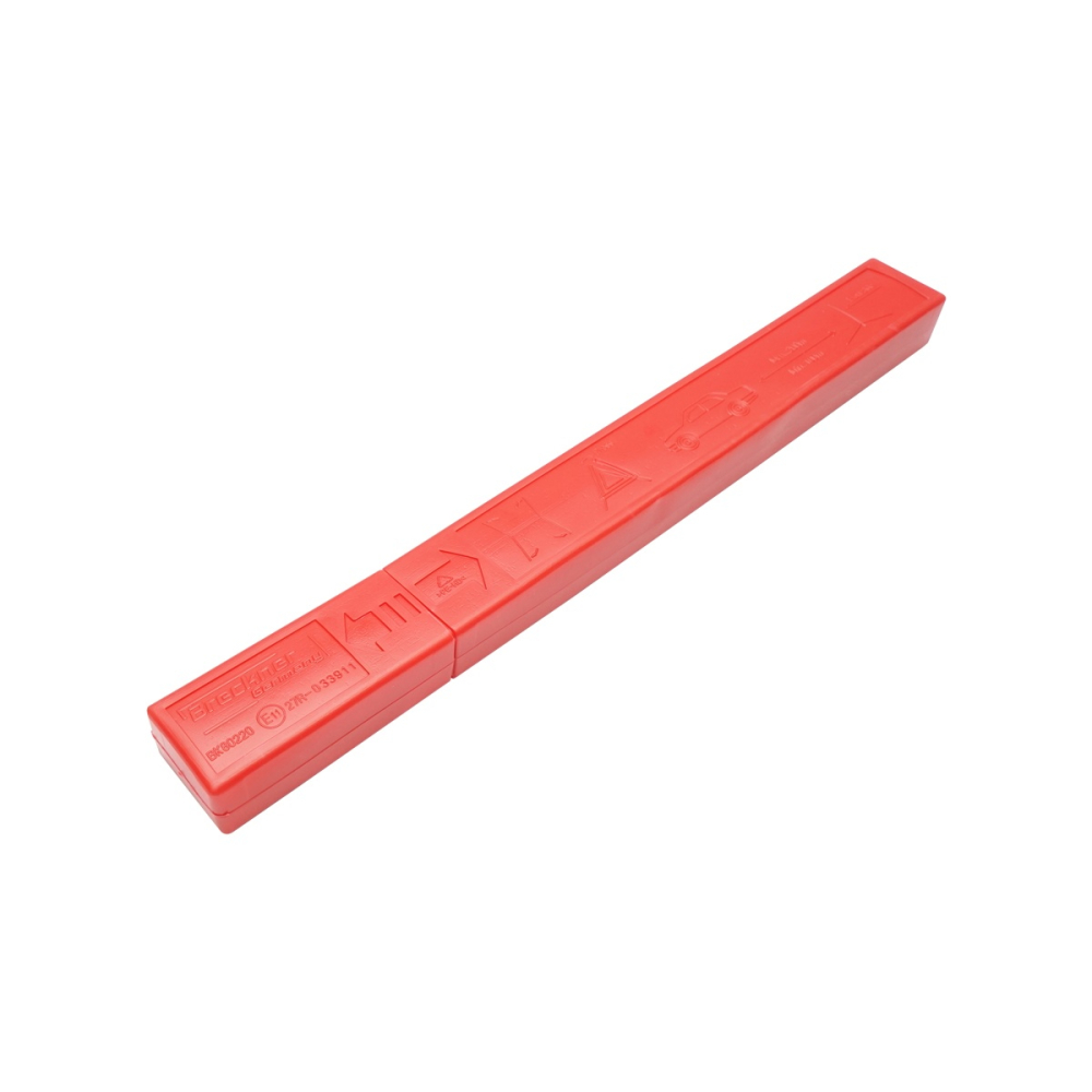 Triunghi reflectorizant auto pliabil cu suport metalic, vizibilitate ridicata, obligatoriu pentru dotarea autoturismelor, usor de montat si transportat [3]