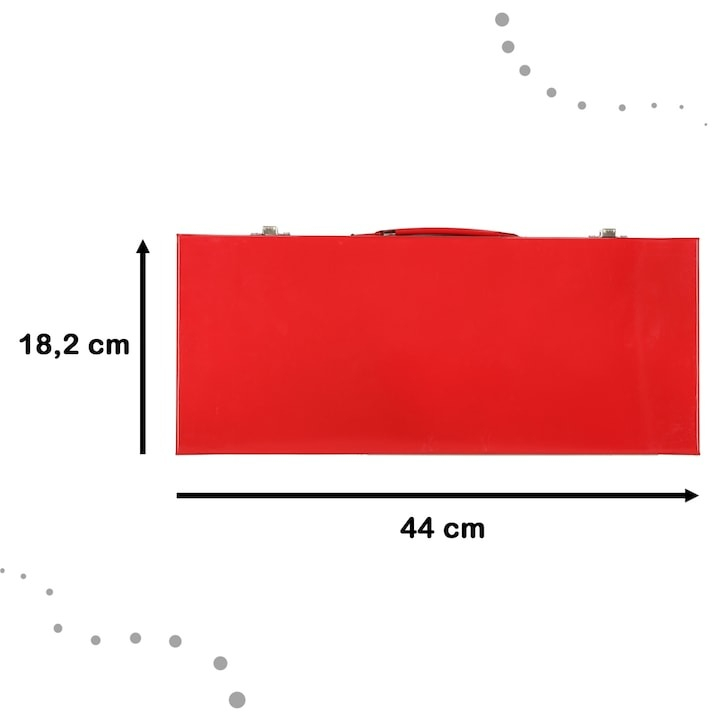 Trusa 35 chei tubulare 1/2 chrome vanadium hexagonale 8-32 mm, 20 tubulare scurte, 15 lungi [4]