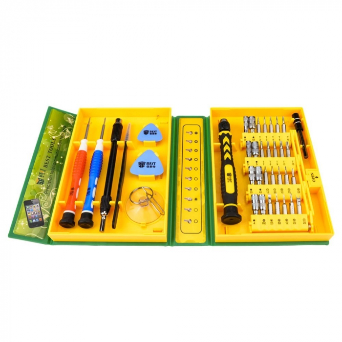 Trusa de surubelnite multifunctionale 38 piese pentru reparatii telefon,laptop,ceasuri [3]