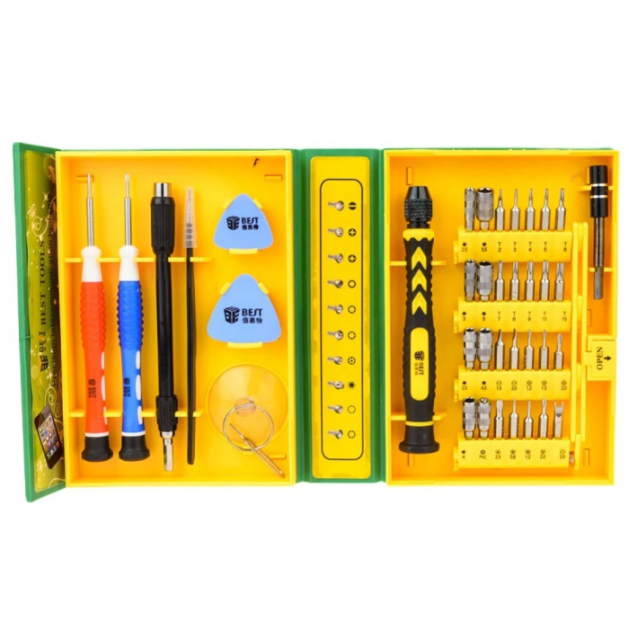 Trusa de surubelnite multifunctionale 38 piese pentru reparatii telefon,laptop,ceasuri [2]