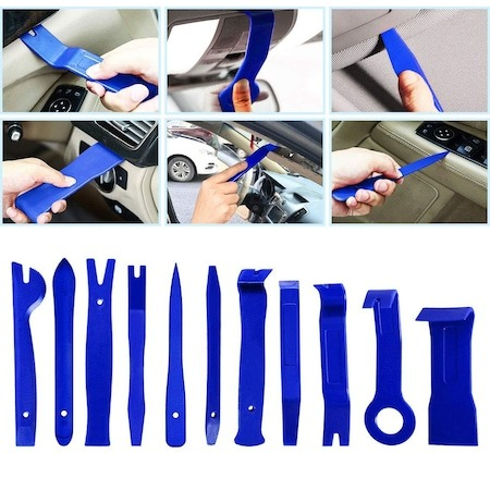 Trusa demontare interior auto 40 piese si set complet de 100 clipsuri, diverse dimensiuni [9]