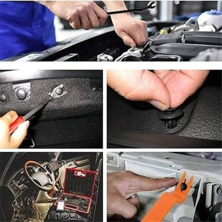 Trusa demontare interior auto 40 piese si set complet de 100 clipsuri, diverse dimensiuni [4]