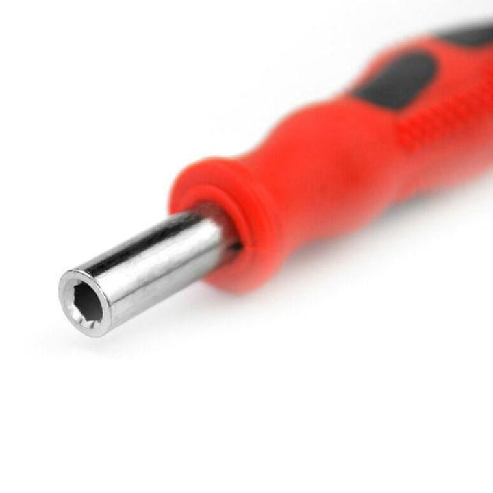 Trusa surubelnite de precizie 31 in 1, set biti interschimbabili, pentru reparatii electronice, maner magnetic, otel durabil [3]