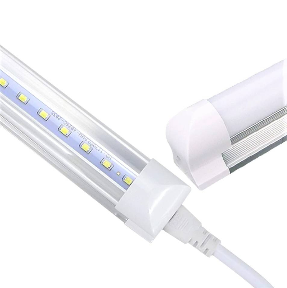 Tub neon, T8, 18 W, 96 leduri 2835, 1.2 m, alb [2]