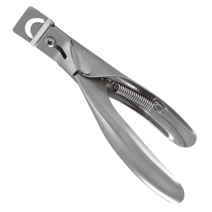 Unghiera pentru manichiura si pedichiura, din inox, 13 cm, argintie [3]
