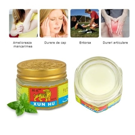 Unguent natural chinezesc, puterea trigrului, tratament universal pentru diverse dureri, 18.4 gr [2]