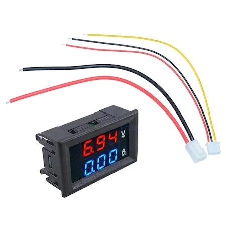 Voltmetru si ampermetru,afisare digitala 2in1,interval 0-100V, 1A [2]