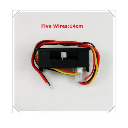 Voltmetru si ampermetru digital 2in1,interval masurare 0-100V - 10A [4]