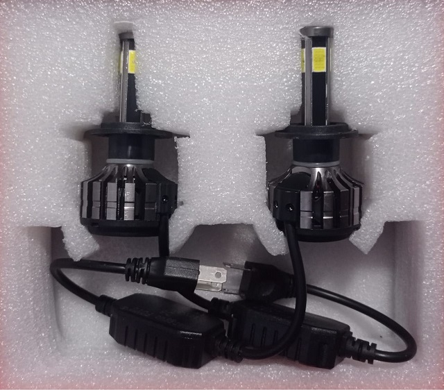 Set 2 becuri LED, model D6, soclu H7,putere set 76W, 8400 lumeni [2]