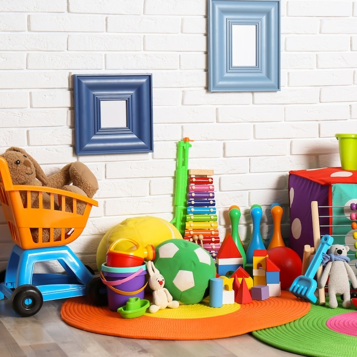 Xilofon pentru copii, 8 tonuri, carcasa din lemn, bete incluse, jucarie educativa pentru ritm si muzicalitate, culori curcubeu, 24 x 12.5 cm [4]