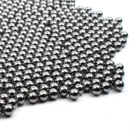 Set 1500 bile metalice, pentru airsoft, 0.35 g, 4.46 mm, argintiu [1]