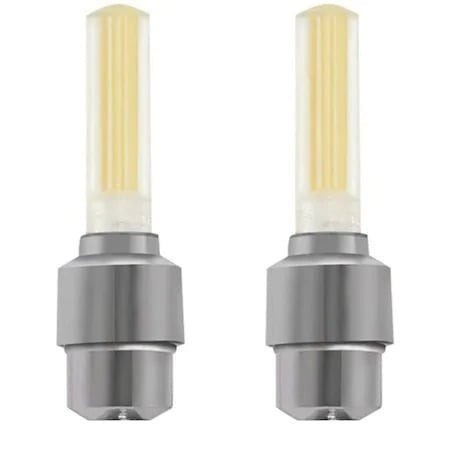Set 2 lumini decorative valva LED pentru biciclete si autoturisme, lumina dinamica colorata, vizibilitate crescuta, montaj rapid [4]