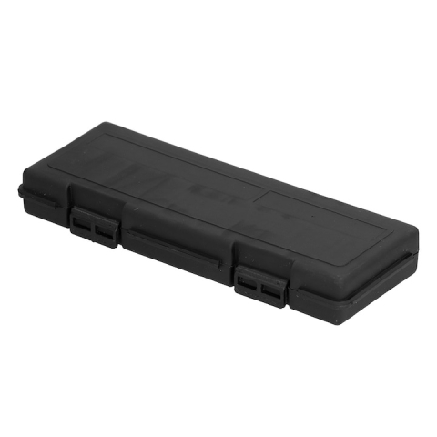 Set 13 cutite pentru modelare, de precizie, lame interschimbabile, plastic/otel inoxidabil, 15.5 cm, cutie depozitare, negru [1]