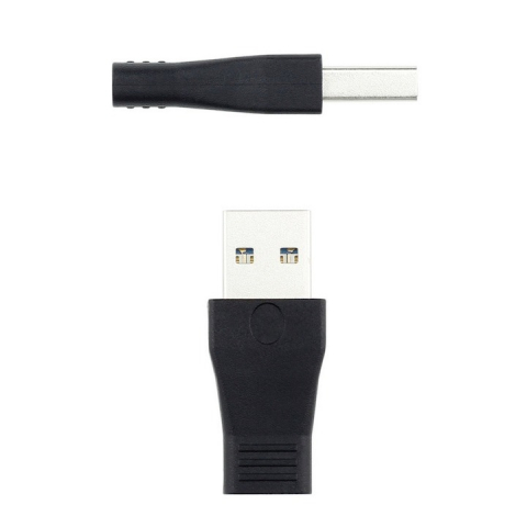 Adaptor USB tata la tip C mama, pentru telefon, laptop, negru [4]