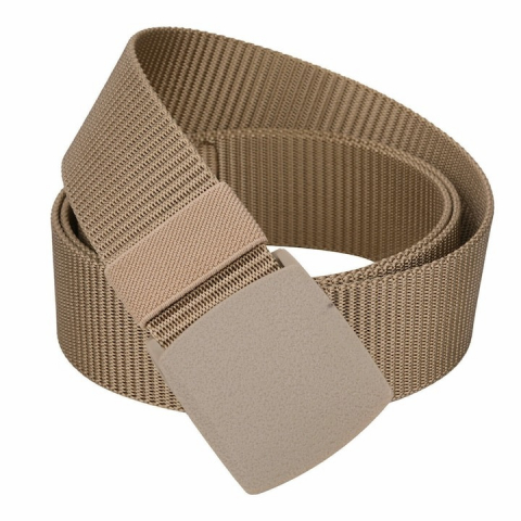 SPORT ȘI ACTIVITĂȚI - Curea tactica, tip militar, textila, cu catarama din plastic, lungime 105 cm, bej