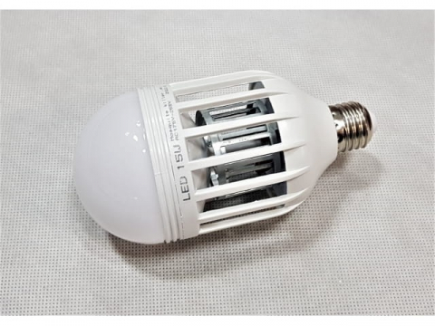 Bec cu lampa UV, 2in1, anti-insecte, 15 W, alb rece [4]