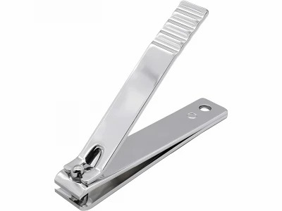 Ustensile îngrijire unghii - Unghiera pentru manichiura si pedichiura, 5.5 cm, otel inoxidabil, argintiu