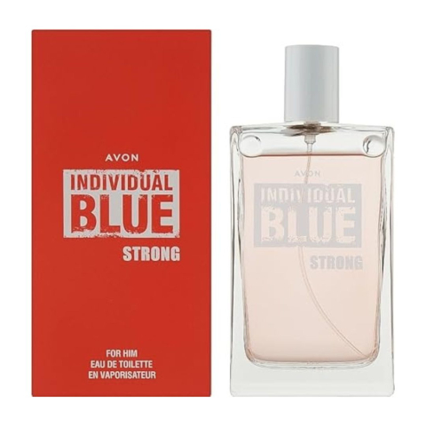 Parfumuri barbati - Apă de toaletă Avon Individual Blue Strong pentru bărbați 100 ml – parfum aromatic-fresh cu note de lavandă, mentă și lemn de santal, pentru bărbatul liber, dinamic și încrezător