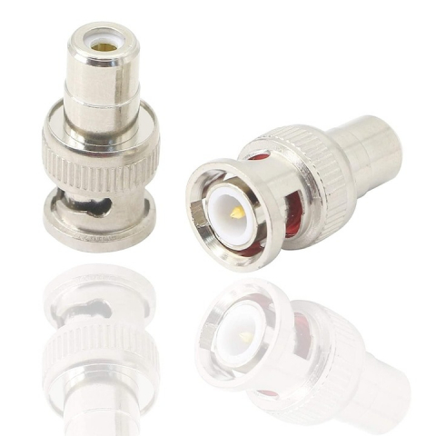 Adaptor RCA mama - BNC tata, metalic [4]