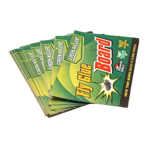 Capcana pentru insecte, soareci, autoadeziva, tip carte, non-toxica, carton, fara miros, 18 x 12 cm, verde [1]