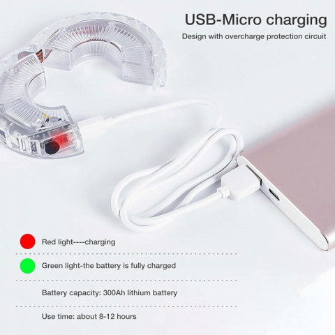 Lumini LED pentru spite bicicleta, rezistente la apa IP55, 300mAh, 7 culori [3]