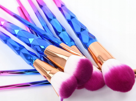 Set profesional 20 pensule de machiaj, multicolor cu design unic [2]