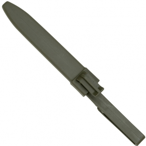 Cutit de vanatoare, otel inoxidabil, maner ergonomic, 29 cm, verde, husa inclusa [1]