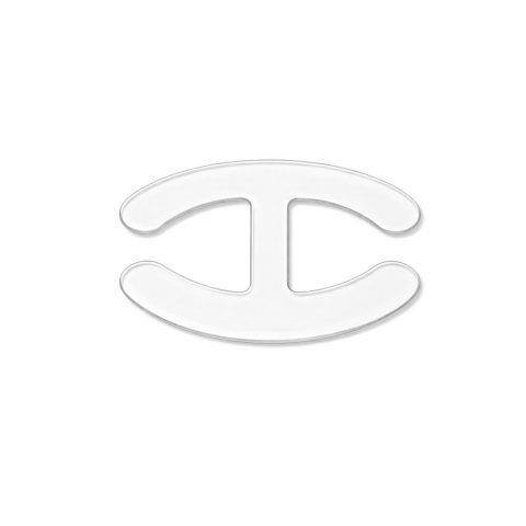 Accesorii fitness - Clips bretele sutien tip H, transparent, marime universala, fixare invizibila, reutilizabil, usor de aplicat