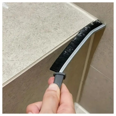 Perie pentru curatare spatii inguste, greu accesibile, maner ergonomic, diverse suprafete, plastic, 23 x 2 cm, negru [4]