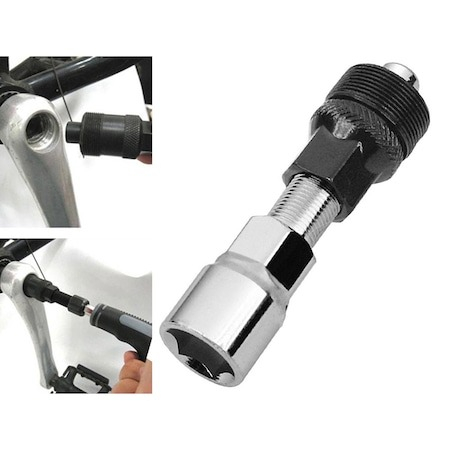 Cheie extractoare pentru pedale bicicleta, Otel, Argintiu/Negru [1]