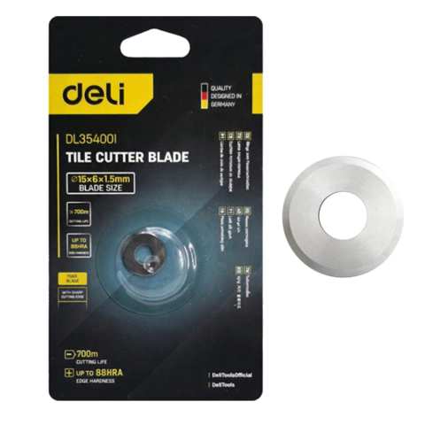 Truse cu scule - Disc de rezerva pentru taietor gresie 15x6x1.5 mm, rola taiere ceramica, precizie ridicata si durabilitate extinsa