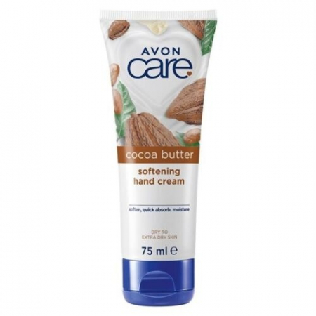Cremă de maini - Crema de maini cu unt de cacao, Avon, 75 ml