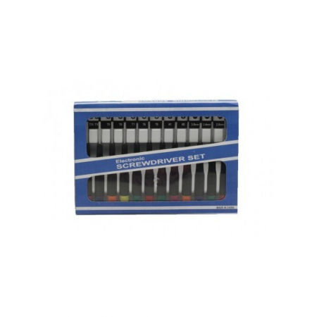 Trusa surubelnite multifunctionale de electronica 12 piese - Multicolor [1]