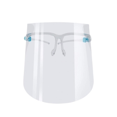 Diverse uz casnic - Viziera de protectie, cu rama de ochelari, transparenta, plastic, reutilizabila