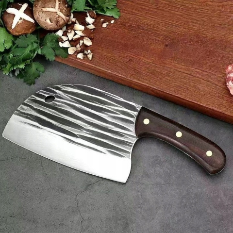 Satar de bucatarie, otel inoxidabil/lemn, maner ergonomic, 25 cm [11]