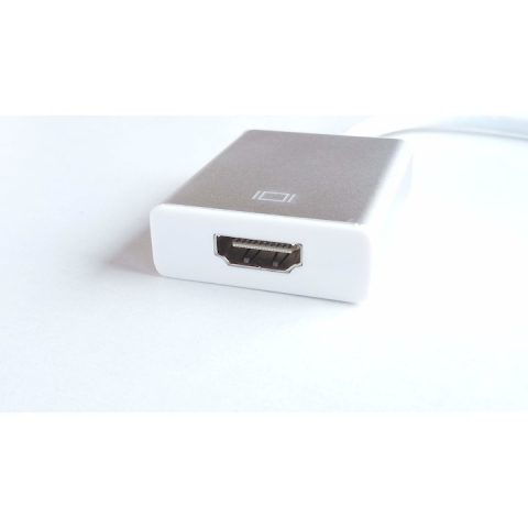 Adaptor USB 3.1 Tip-C tata la HDMI mama, cablu 10 cm, alb [1]